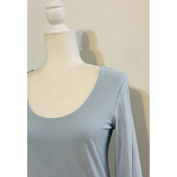 Boden Women Size 8R Light Blue Top Basic Essential Capsule Wardrobe Everyday - Picture 3 of 10